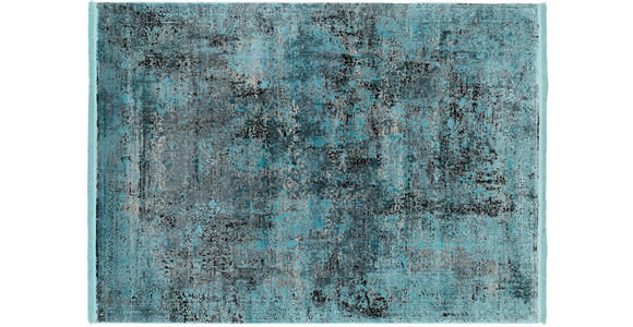VINTAGE-TEPPICH 160/230 cm Blau - Blau, Design, Textil (160/230cm) - Dieter Knoll