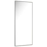 WANDSPIEGEL 51,9/119,5/5,5 cm  - Klar/Weiß, Design, Glas/Holzwerkstoff (51,9/119,5/5,5cm) - Dieter Knoll