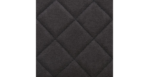 SITZBANK 140/48/42 cm in Anthrazit, Schwarz - Anthrazit/Schwarz, Design, Textil/Metall (140/48/42cm) - Carryhome