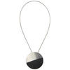 RAFFHALTER  - Silberfarben/Schwarz, Design, Holz/Metall (4cm) - Homeware