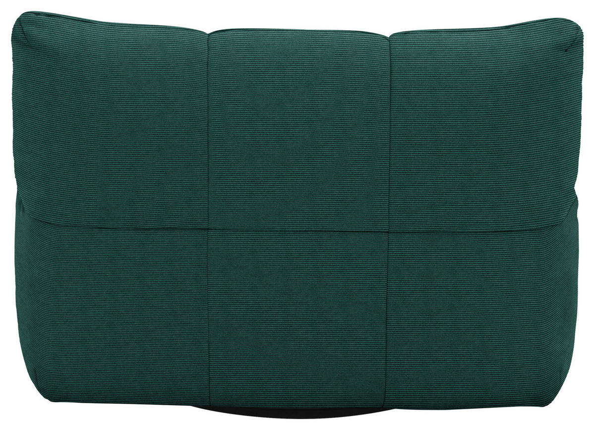 SESSEL Feincord Grün  - Schwarz/Grün, Design, Kunststoff/Textil (112/85/108cm) - Pure Home Lifestyle