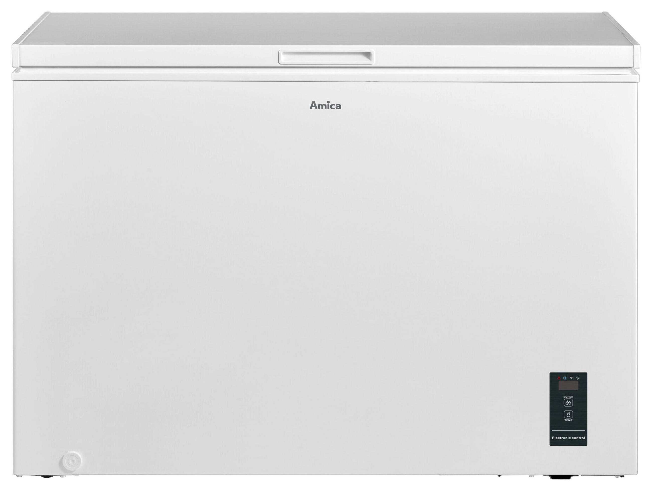 GEFRIERTRUHE GT 315 101 W  - Weiß, Natur, Kunststoff/Metall (111,5/85,0/64,5cm) - Amica