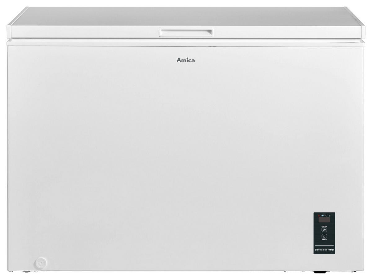 GEFRIERTRUHE GT 315 101 W  - Weiß, Natur, Kunststoff/Metall (111,5/85,0/64,5cm) - Amica