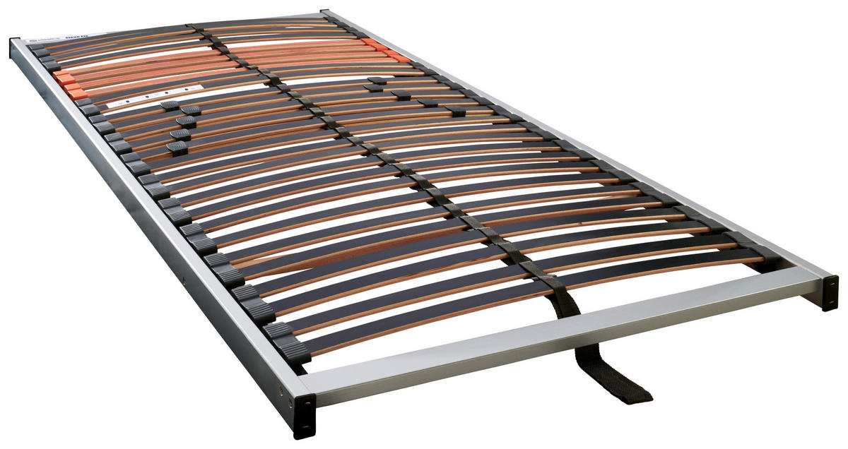MATRATZENSET 100/200 cm  - Silberfarben, KONVENTIONELL, Holz (100/200cm) - Sleeptex