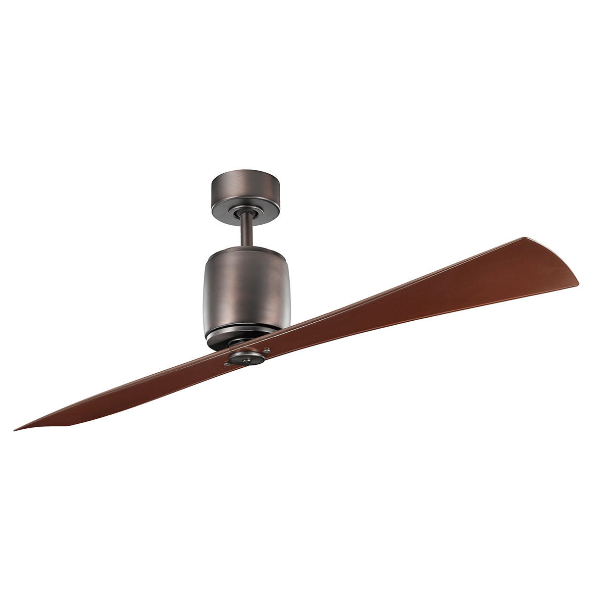 Ventilator mit Beleuchtung KLF-Ferron 152/41 cm  - Bronzefarben, Basics, Kunststoff/Metall (152/41cm) - Elstead Lighting