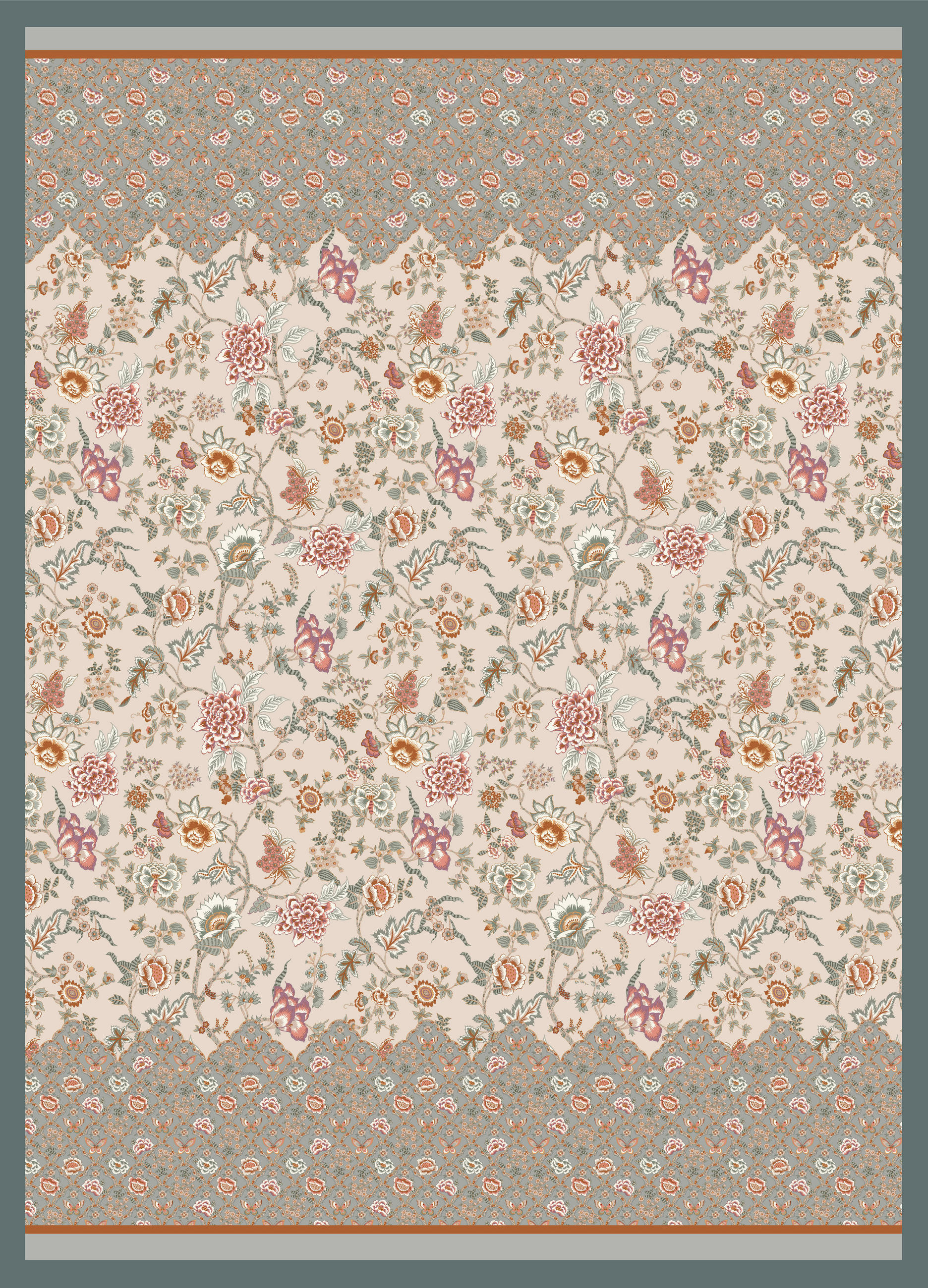 TANKA ODEJA 180/250 cm modra  - modra, Konvencionalno, tekstil (180/250cm) - Bassetti