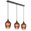 HÄNGELEUCHTE 83/18/120 cm    - Klar/Chromfarben, Konventionell, Glas/Metall (83/18/120cm) - Globo