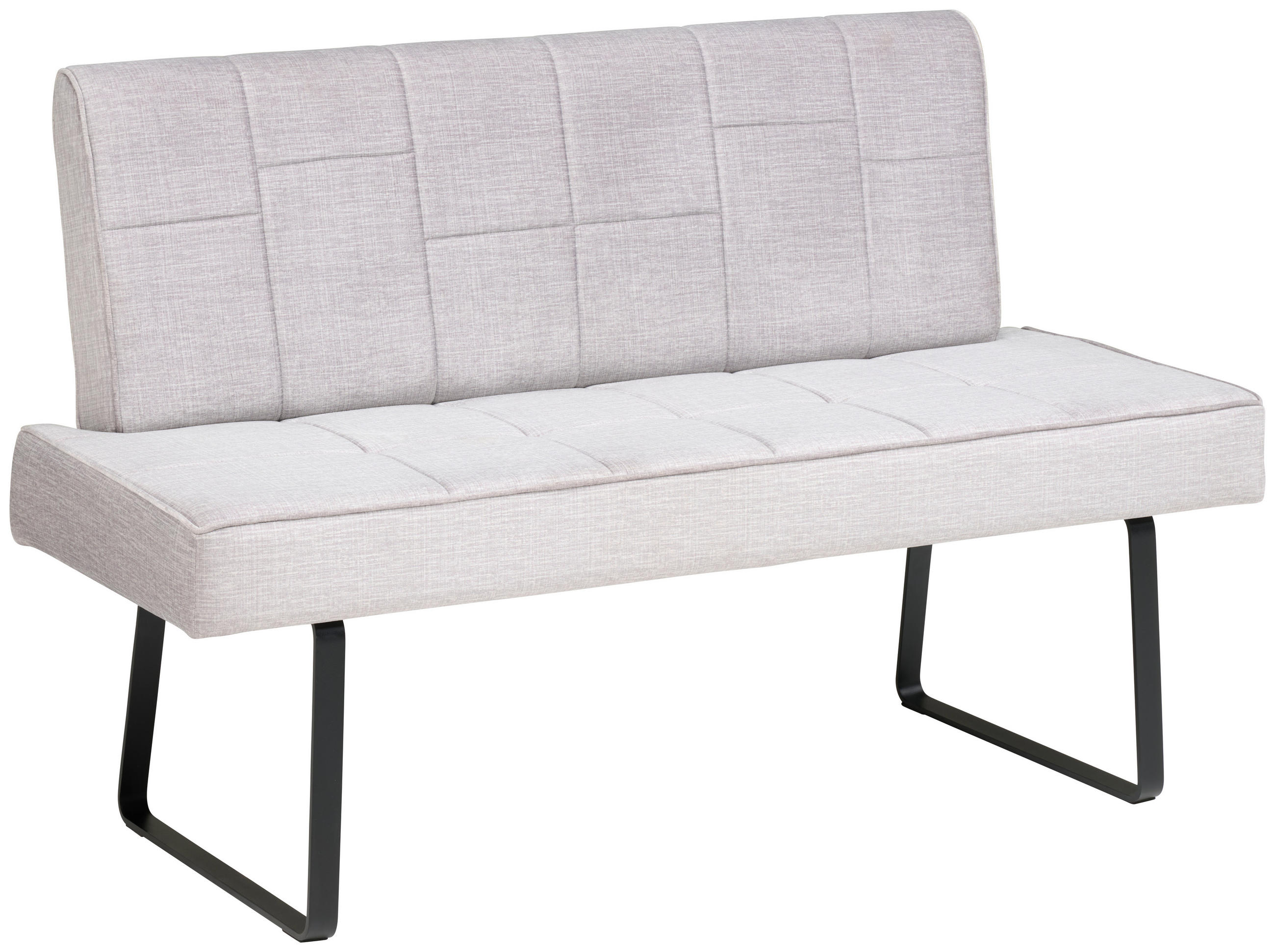 Mid.you Sitzbank Hellgrau 140x88x62 cm