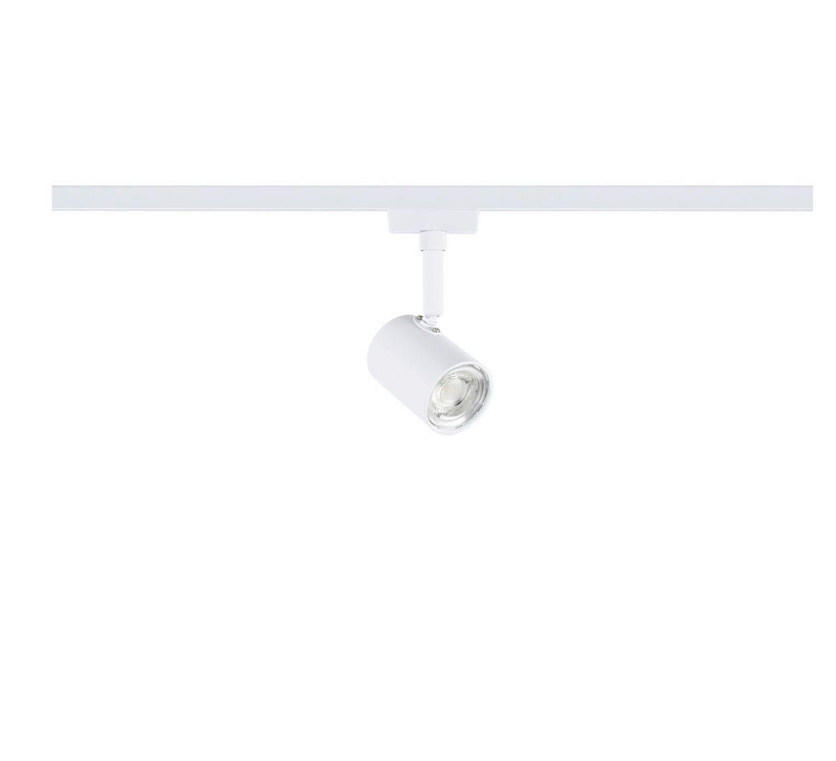 SCHIENENSYSTEM-STRAHLER Limba 15/7/5 cm  - Weiß, Basics, Kunststoff (15/7/5cm) - Paulmann