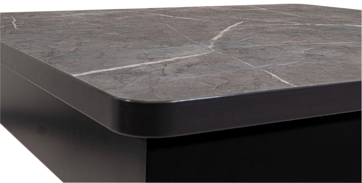 COUCHTISCH 67/67/45-63 cm quadratisch Anthrazit, Grau  - Anthrazit/Grau, Design, Holzwerkstoff/Kunststoff (67/67/45-63cm) - Venda