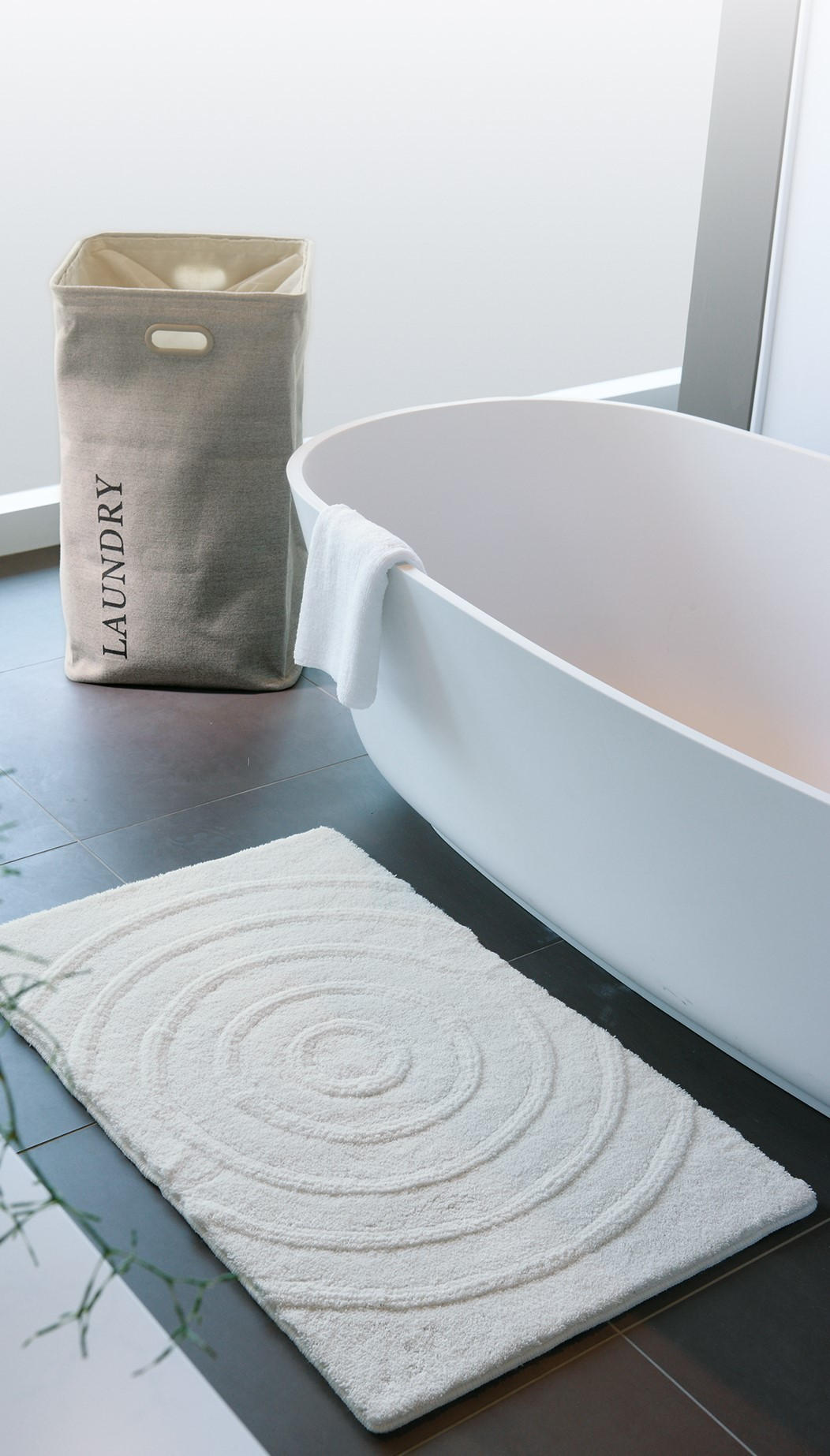 WÄSCHEKORB Evora  - Beige, Basics, Textil (40/40/70cm) - Aquanova