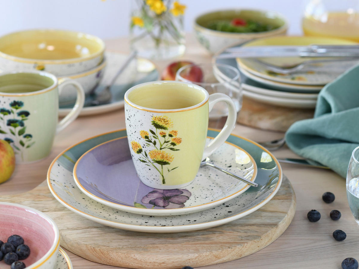 KOMBISERVICE Armonia 16-teilig  - Multicolor, Basics, Keramik - Creatable