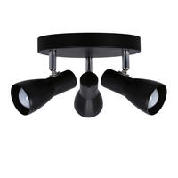 STRAHLER 29/29/8 cm   - Schwarz, Trend, Metall (29/29/8cm)