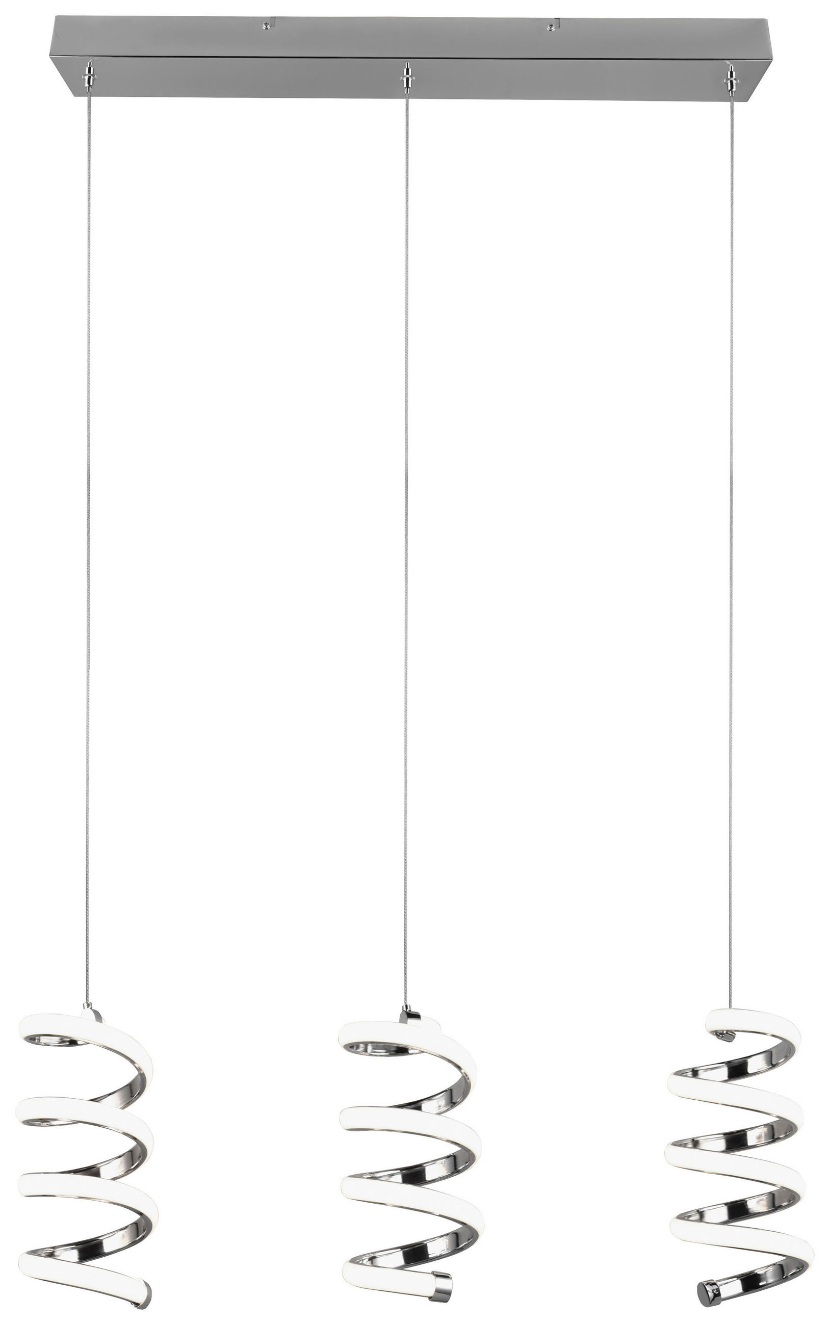 LED FÜGGŐLÁMPA  - króm, Basics, fém (70/150cm)