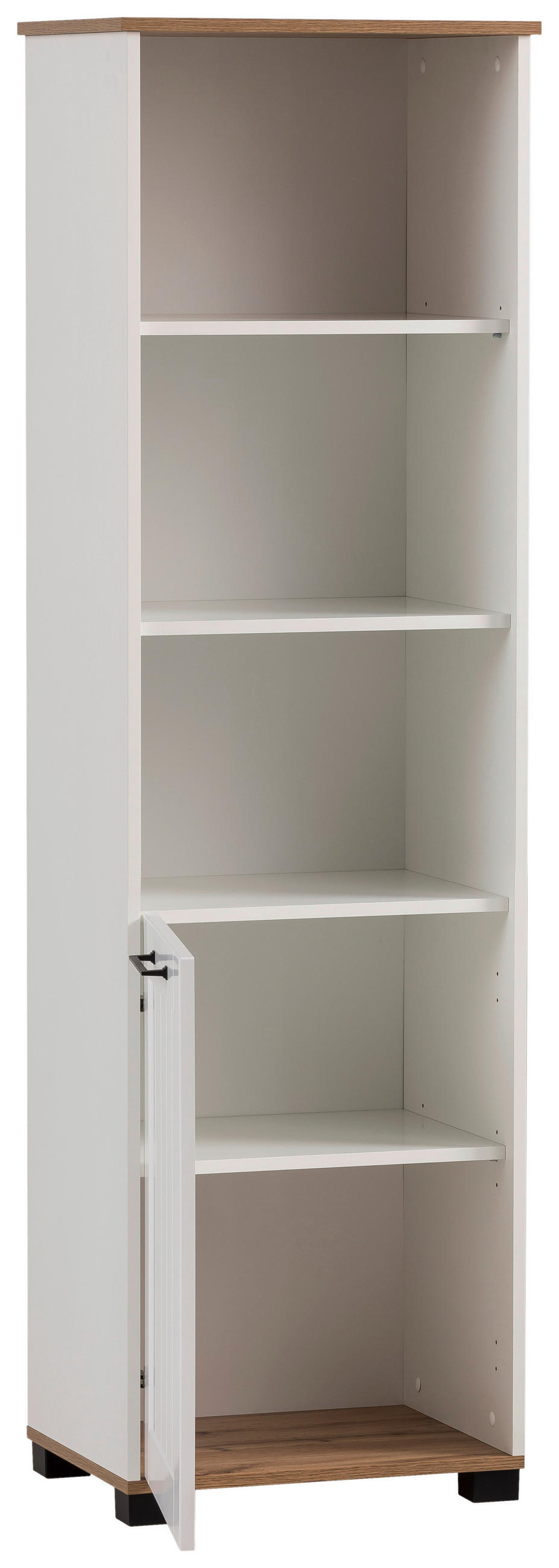 AKTENSCHRANK 52,3/177,4/41 cm  - Eiche Wotan/Weiß, MODERN, Holzwerkstoff (52,3/177,4/41cm) - MID.YOU