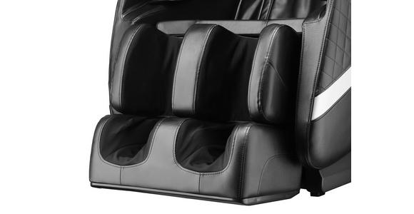 MASSAGESESSEL in Lederlook Schwarz  - Schwarz, Design, Textil (77,5/110/140cm) - Cantus