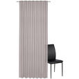 FERTIGVORHANG halbtransparent  - Anthrazit, Trend, Textil (140/260cm) - Dieter Knoll