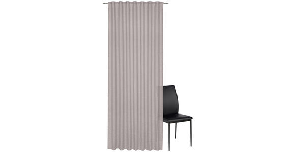 FERTIGVORHANG halbtransparent  - Anthrazit, Trend, Textil (140/260cm) - Dieter Knoll