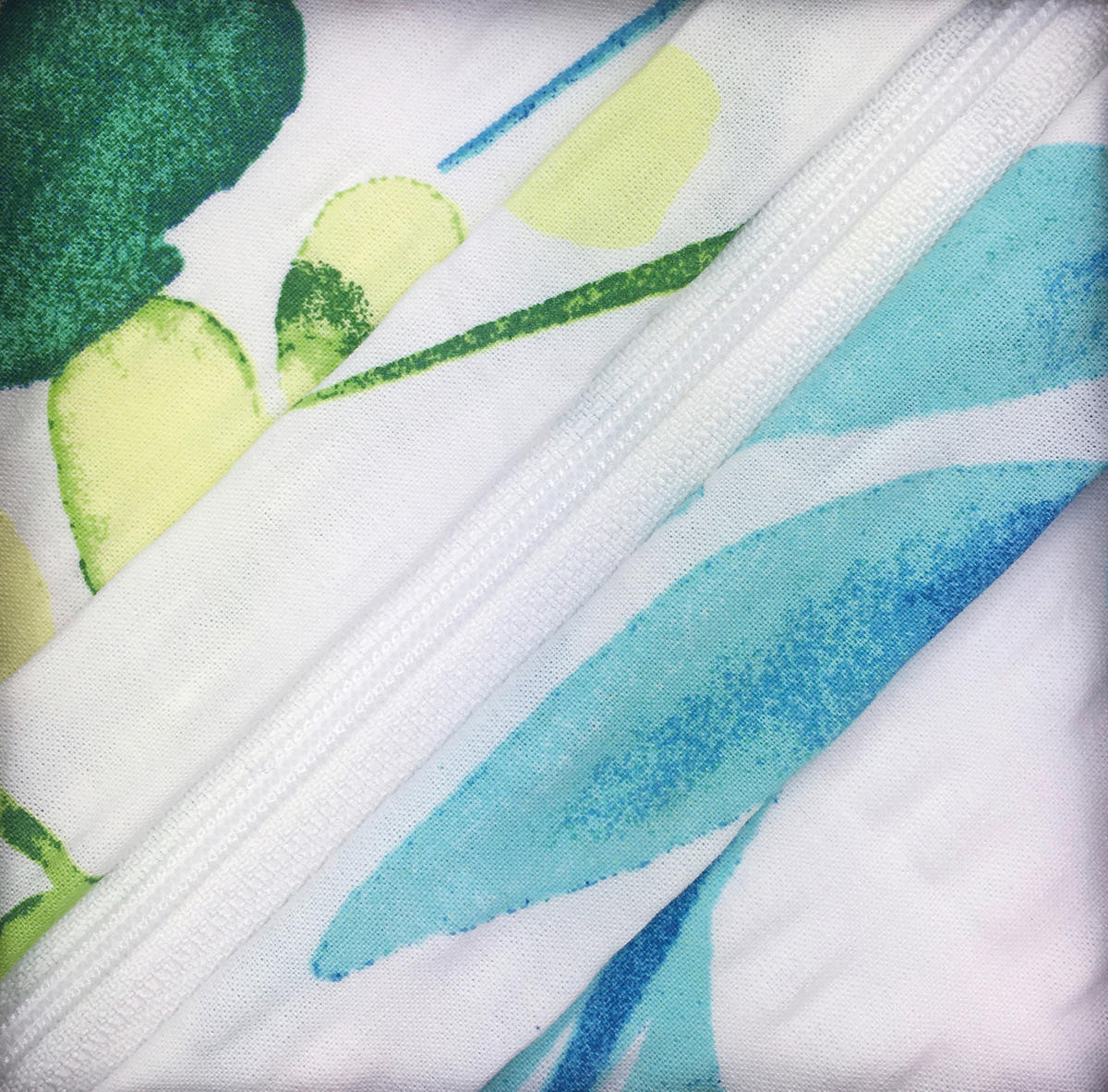 BETTWÄSCHE Seersucker 140/200 cm  - Blau/Multicolor, Trend, Textil (140/200cm) - Florella
