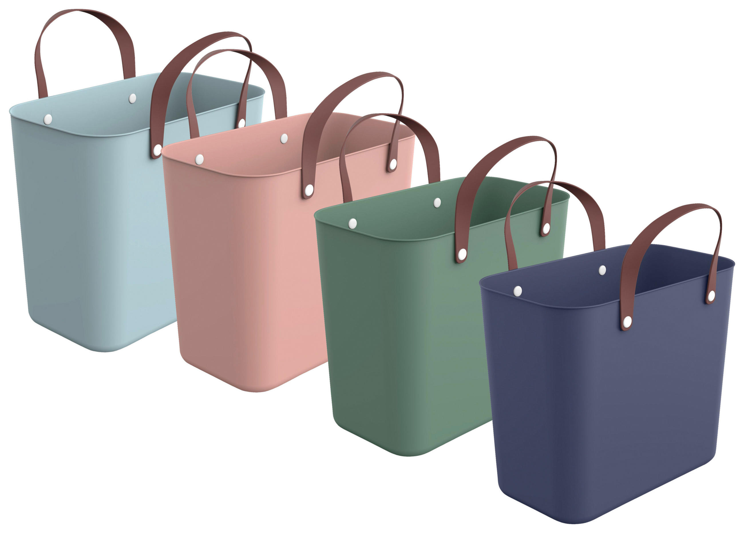 NÁKUPNÁ TAŠKA tmavomodrá - tmavomodrá, Basics, plast (40/34/23,5cm) - Rotho