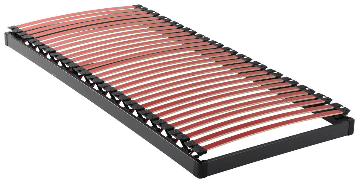 LATTENROST 90/200 cm Buche  - Anthrazit, Basics, Holz/Holzwerkstoff (90/200cm) - Novel