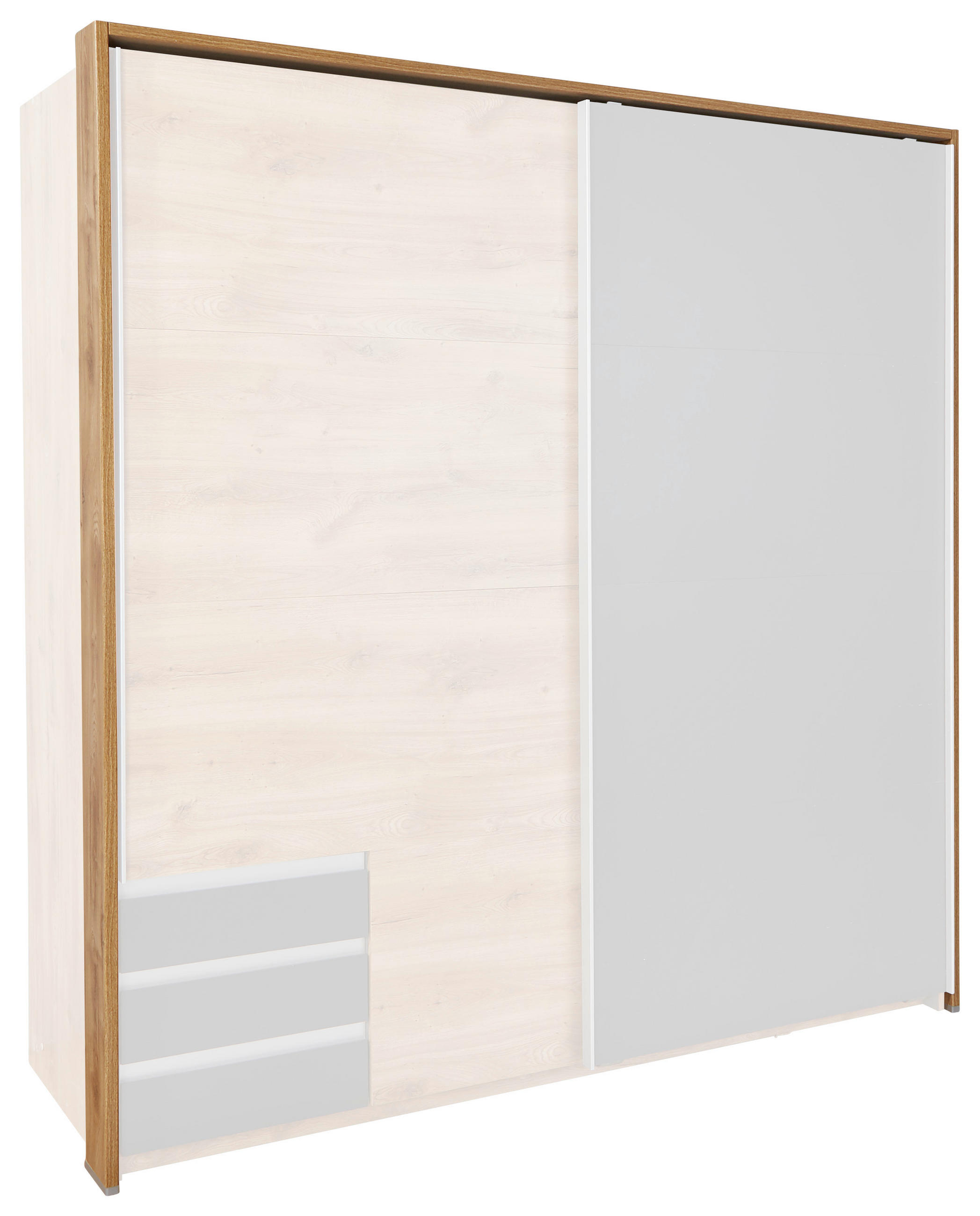 Passepartout-rahmen Emden Eiche Dekor Für B: 185 Cm