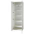 GARDEROBENSCHRANK - Chromfarben/Weiß, Design, Holzwerkstoff/Metall (65/200/38cm) - Carryhome GARDEROBENSCHRANK - Chromfarben/Weiß, Design, Holzwerkstoff/Metall (65/200/38cm) - Carryhome