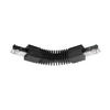 SCHIENENSYSTEM-VERBINDER m6 HV Track 6   - Schwarz, Basics, Kunststoff/Metall (2,2/12,8cm) - Fischer & Honsel