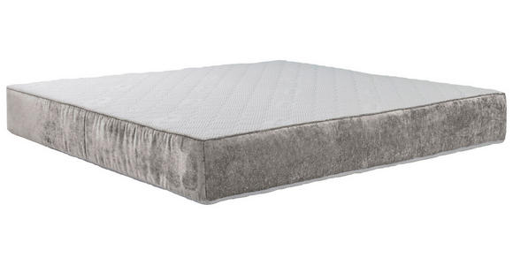TASCHENFEDERKERNMATRATZE 180/200 cm Höhe ca. 25 cm - Weiß/Grau, Trend, Textil (180/200cm) - Esposa