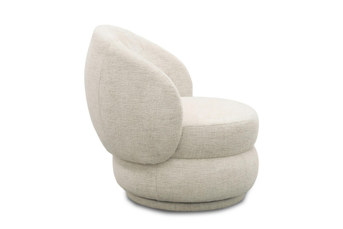 SESSEL in Chenille Beige  - Beige, MODERN, Textil (82/80/82cm) - Livetastic