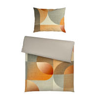 OBOUSTRANNÉ POVLEČENÍ, satén, oranžová, 140/200 cm - oranžová, textil (140/200cm) - Esposa