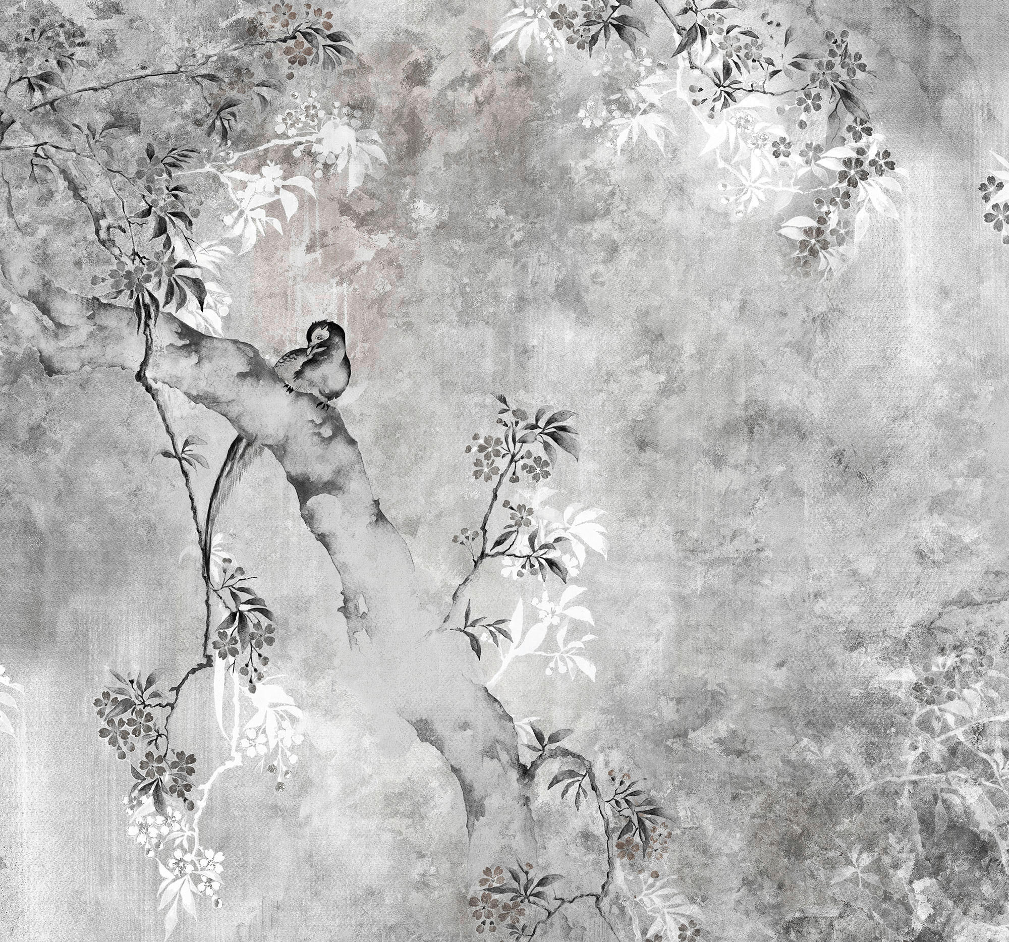 Xora Vliestapete Schwarz, Weiß 300x280 cm