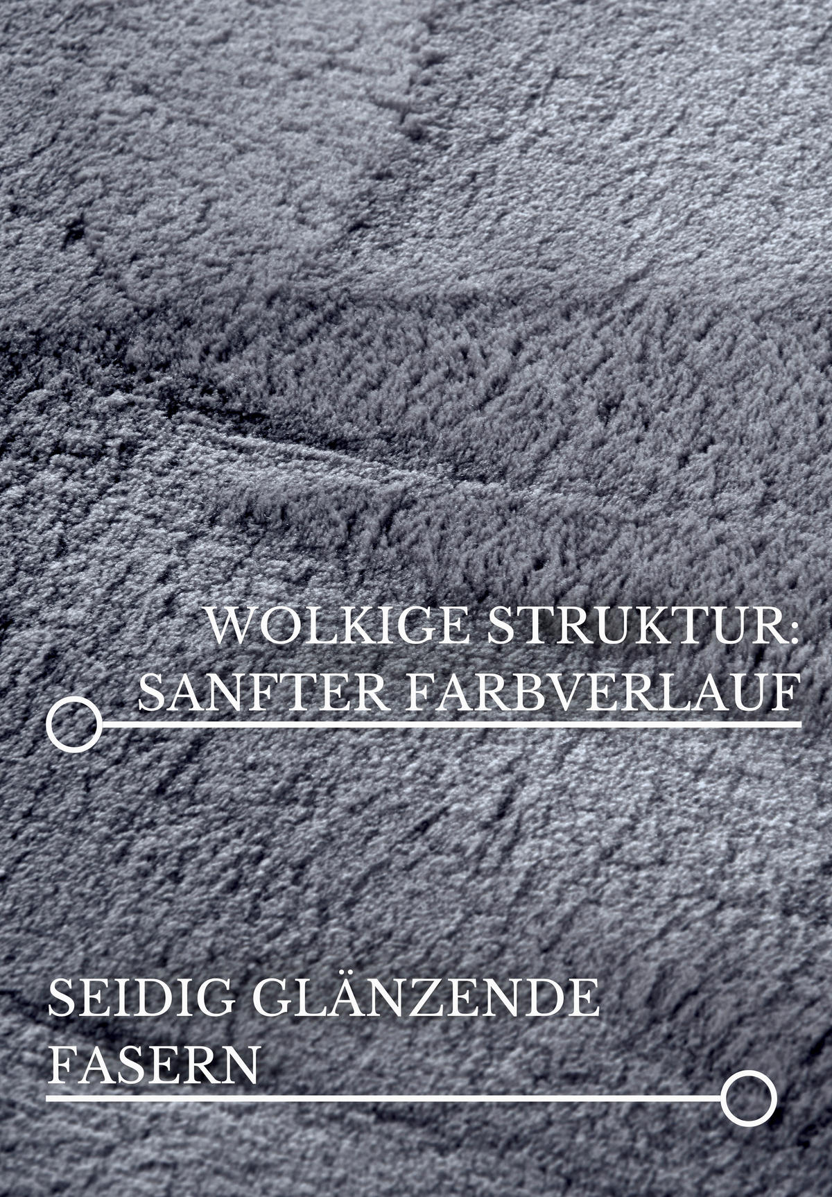 HOCHFLORTEPPICH 120/170 cm Kollektion 1899 Anthrazit rechteckig  - Anthrazit, Design, Textil (120/170cm) - Villeroy & Boch