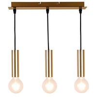 PENDELLEUCHTE Dallas 38/7/114.5 cm   - Goldfarben/Schwarz, Design, Metall (38/7/114.5cm)