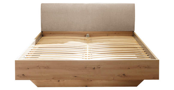 BETTANLAGE 180/200 cm  in Creme, Kaschmir, Eiche Artisan  - Kaschmir/Creme, KONVENTIONELL, Holzwerkstoff/Textil (180/200cm) - Xora