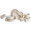 KOMBISERVICE Beige 20-teilig Canju  - Beige, LIFESTYLE, Keramik - Blomus