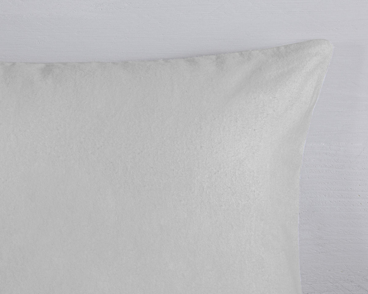 BETTWÄSCHE 2-teilig Good Morning Flanell, Biber 140/200 cm  - Hellgrau, Basics, Textil (140/200cm)