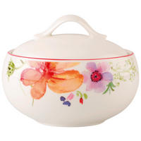 ZUCKERDOSE Mariefleur Basic Keramik  - Multicolor/Weiß, Basics, Keramik (0,45l) - Villeroy & Boch