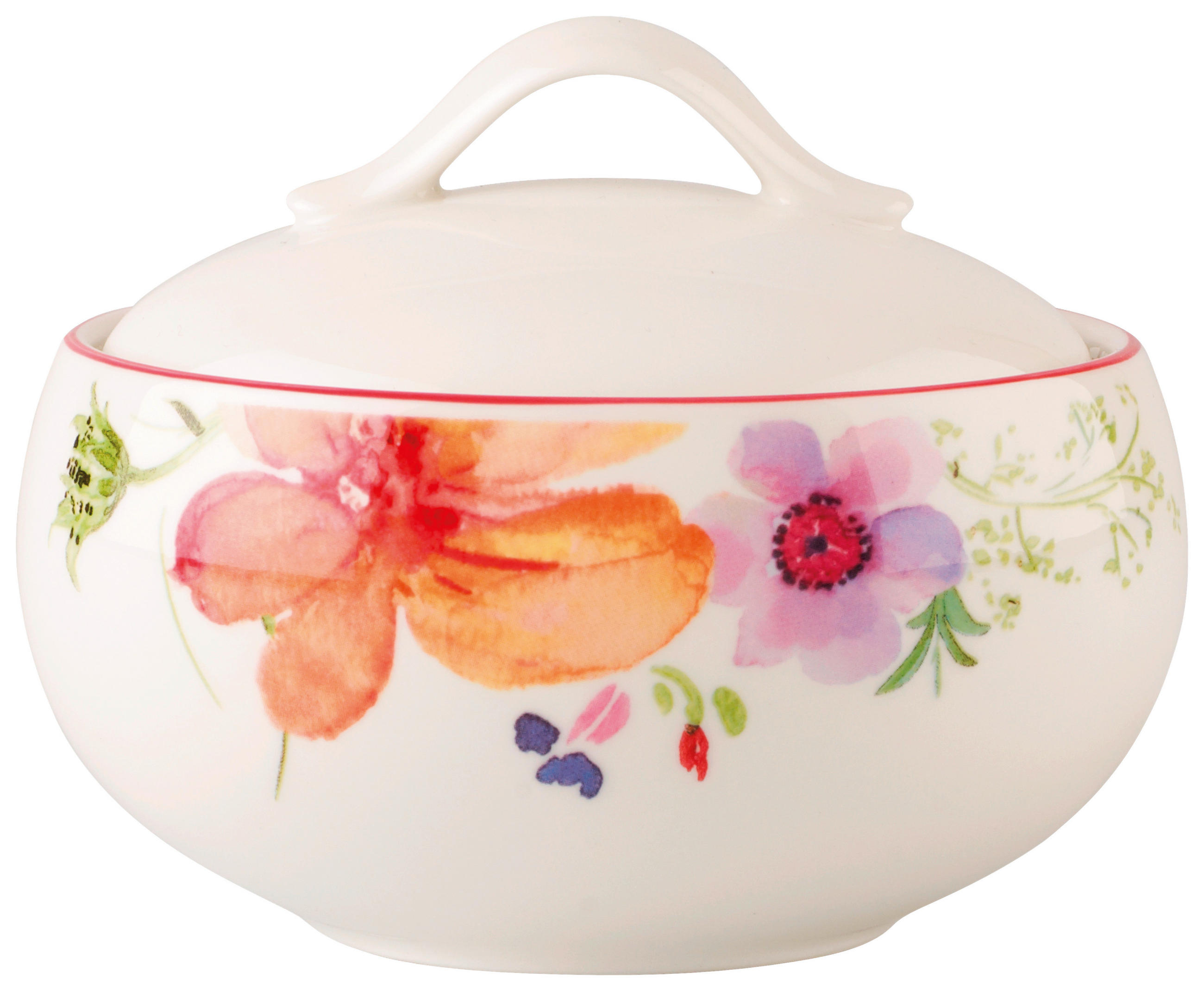 Villeroy & Boch Zuckerdose Mariefleur Basic Weiß