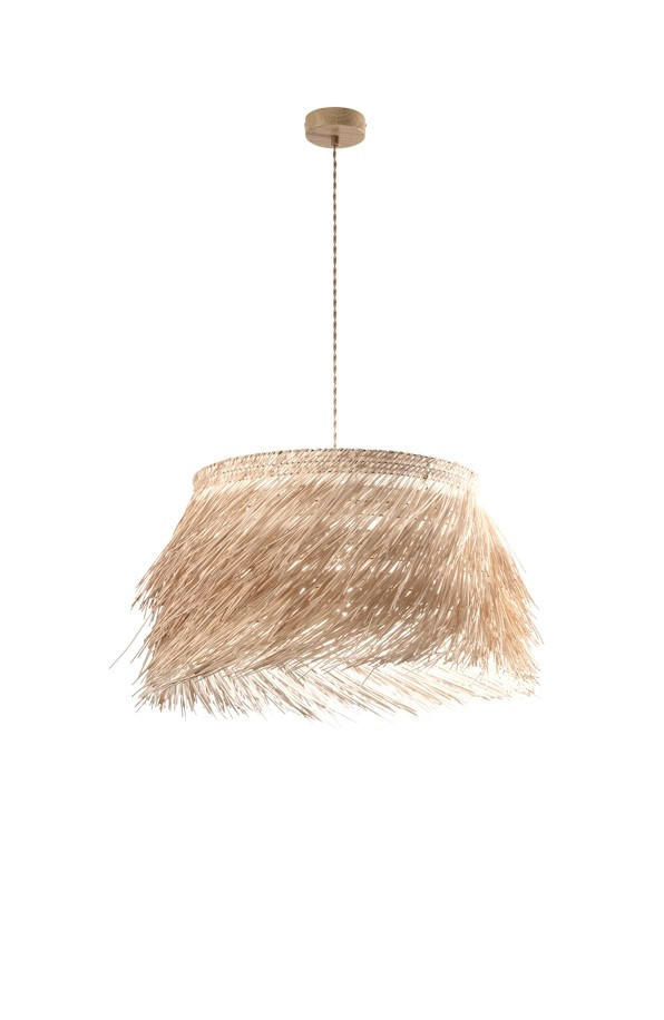 Luce ambiente Design Hängeleuchte Luce Ambiente e Design Buche Kolonial 178 cm