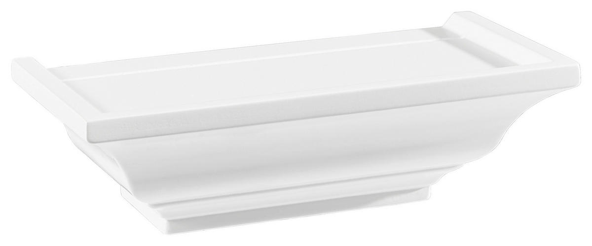 WANDBOARD Weiß  - Weiß, Basics, Holzwerkstoff (25/7,5/12,5cm) - Landscape