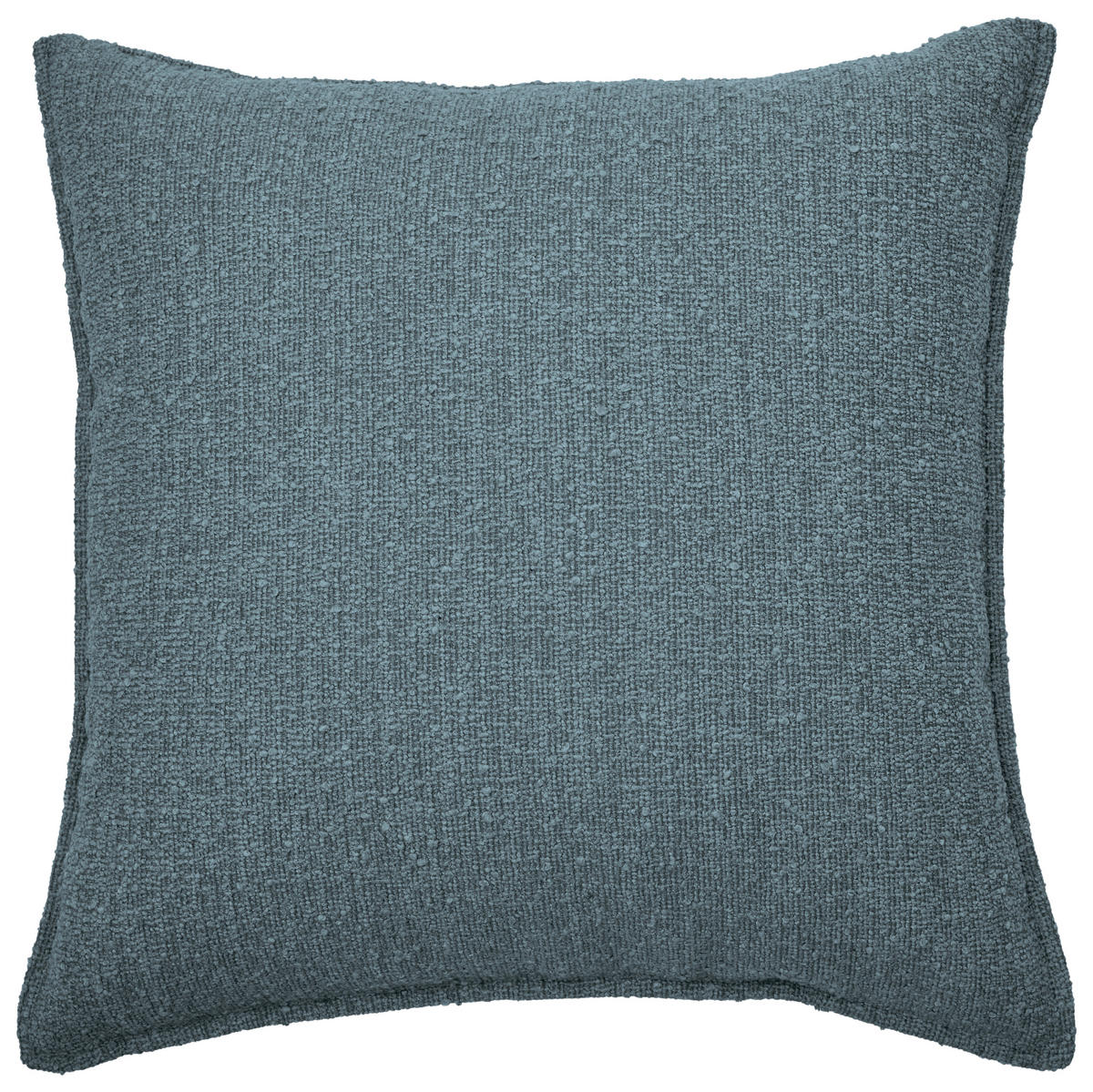 HUSSEN-3-SITZER-SOFA Bouclé Blau  - Blau/Schwarz, Trend, Kunststoff/Textil (227/92/105cm) - Livetastic