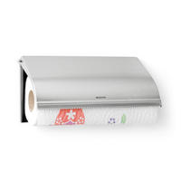 KONYHAI PAPÍRTÖRLŐ TARTÓ - ezüst, Basics, fém (22.3cm) - Brabantia