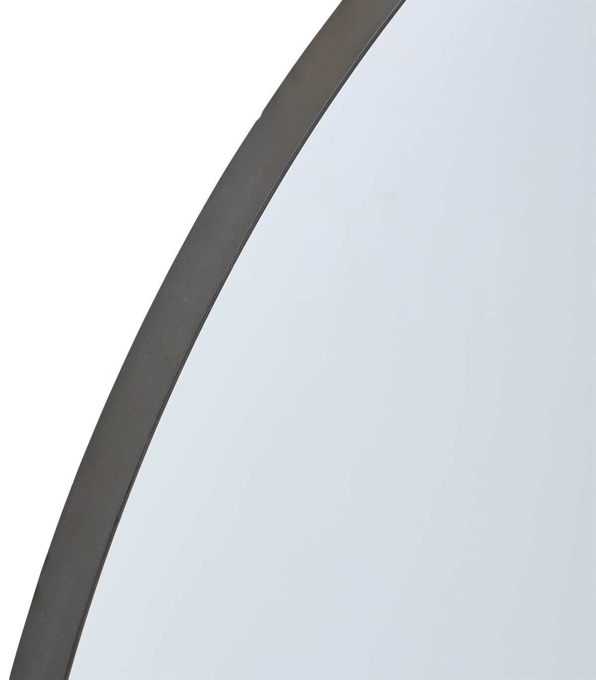 WANDSPIEGEL 60/80/2,5 cm    in Freiform  - Schwarz, MODERN, Glas/Holzwerkstoff (60/80/2,5cm) - MID.YOU