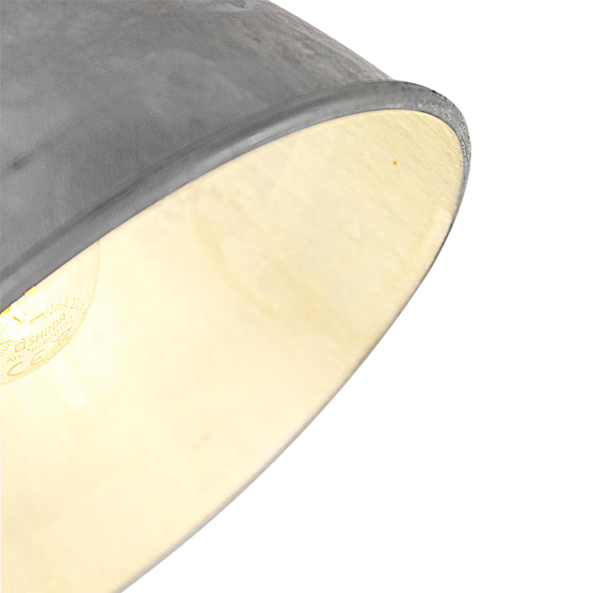 DECKENSPOTS - Nickelfarben, Trend, Holz/Metall (15/23/90cm)