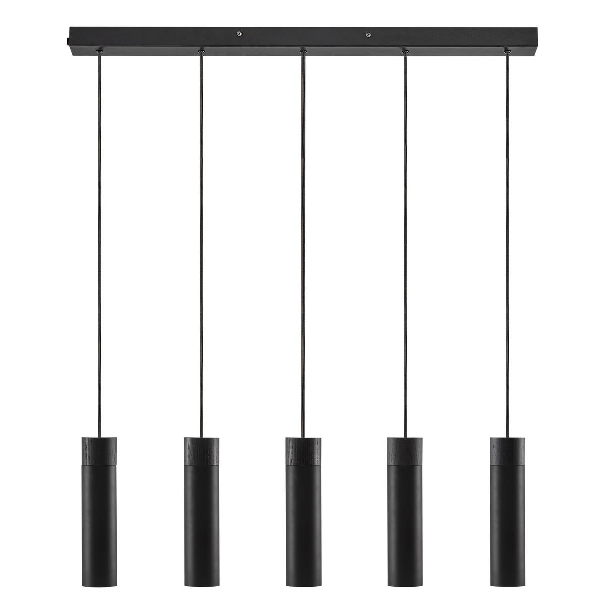 PENDELLEUCHTE 80/24,6 cm  - Schwarz, Design, Metall (80/24,6cm) - Nordlux