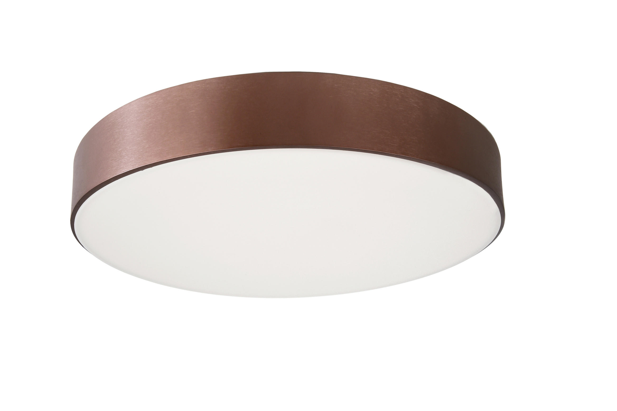 LED-DECKENLEUCHTE Menkar 40/40/9 cm   - Kupferfarben, KONVENTIONELL, Metall (40/40/9cm)