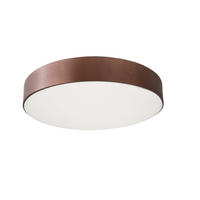LED-DECKENLEUCHTE Menkar 40/40/9 cm   - Kupferfarben, KONVENTIONELL, Metall (40/40/9cm)