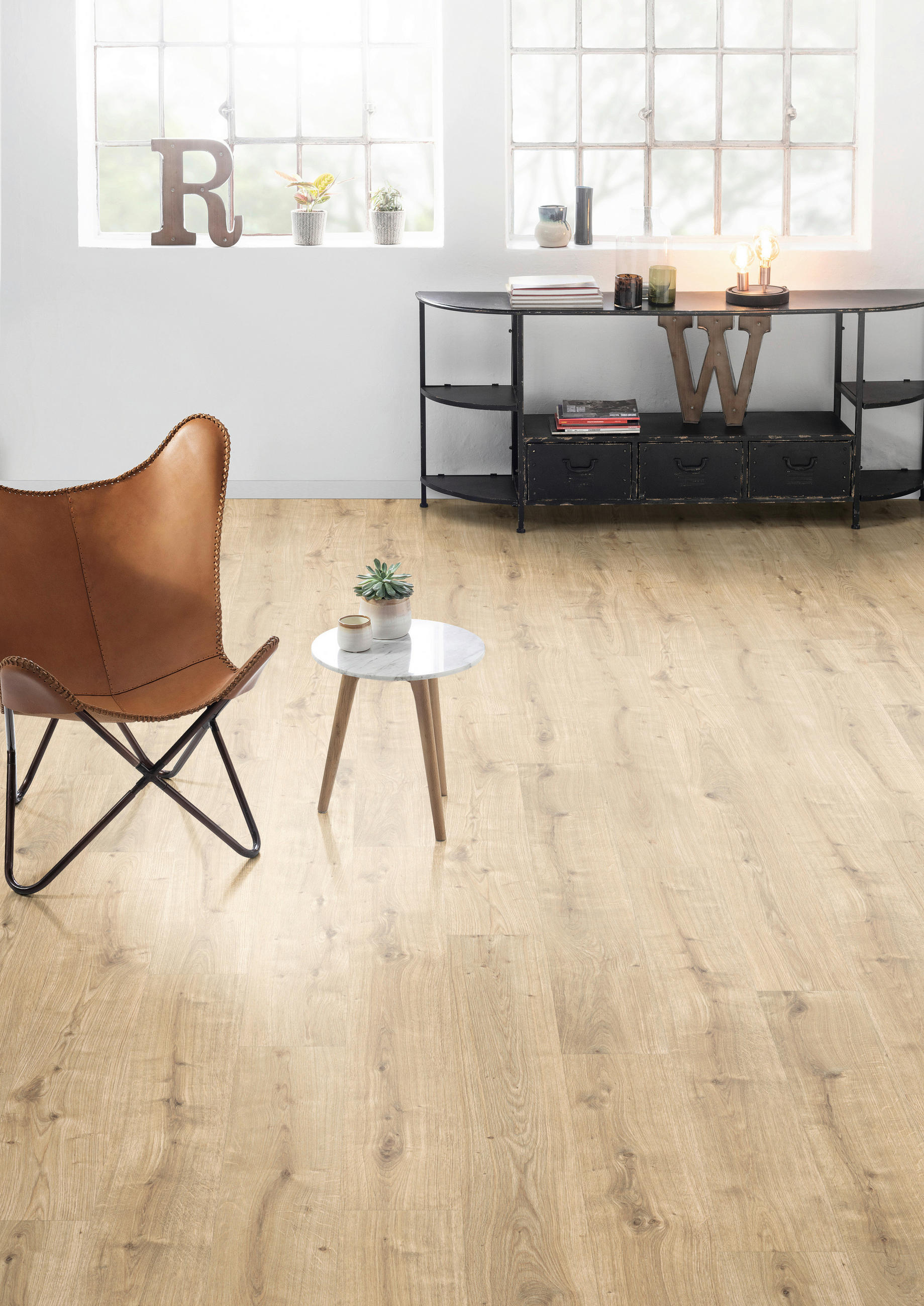 Westport Eiche hell EGGER Aquadura  per  m² - Hellbraun/Eichefarben, KONVENTIONELL, Holzwerkstoff (129.2/19.3/0.75cm) - Egger Holzwerkstoffe
