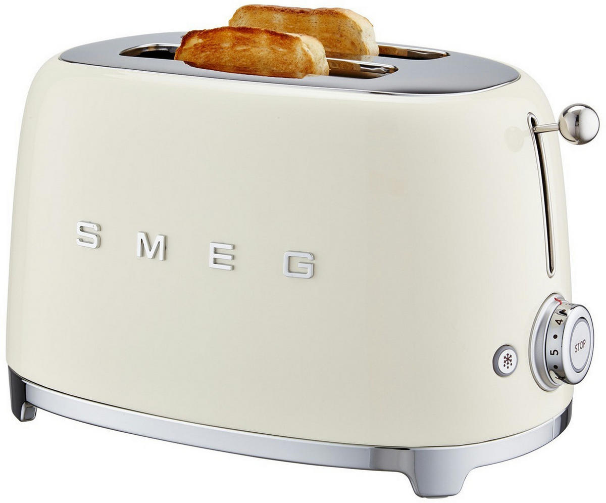 TOSTER  - krem, Basics, metal (31/19,8/19,5cm) - SMEG